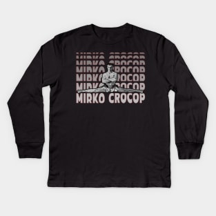 Mirko Crocop Kids Long Sleeve T-Shirt